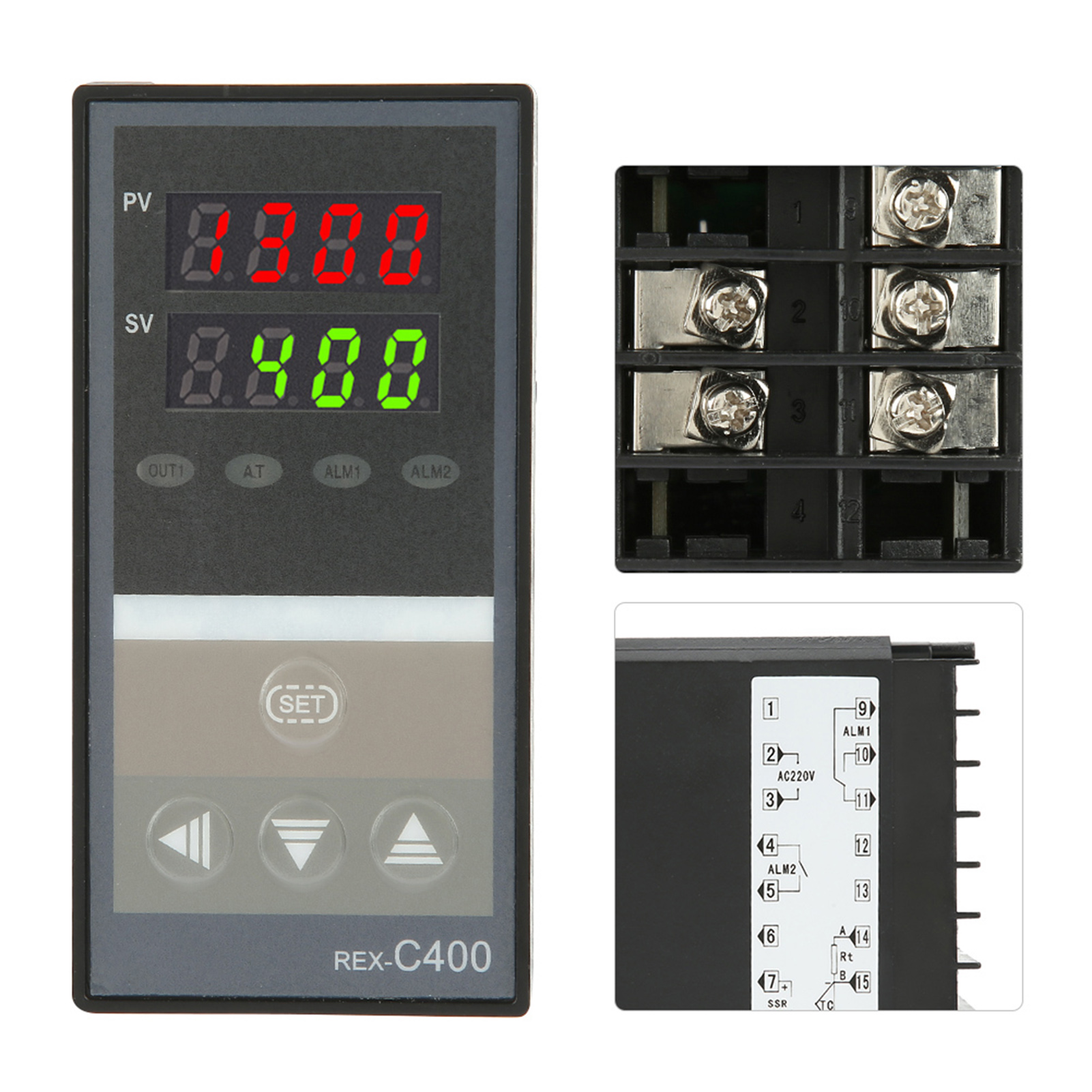 Rex-c400fk02-van Temperaturregler Mit Universellem Eingang Und Alarmfunktion.