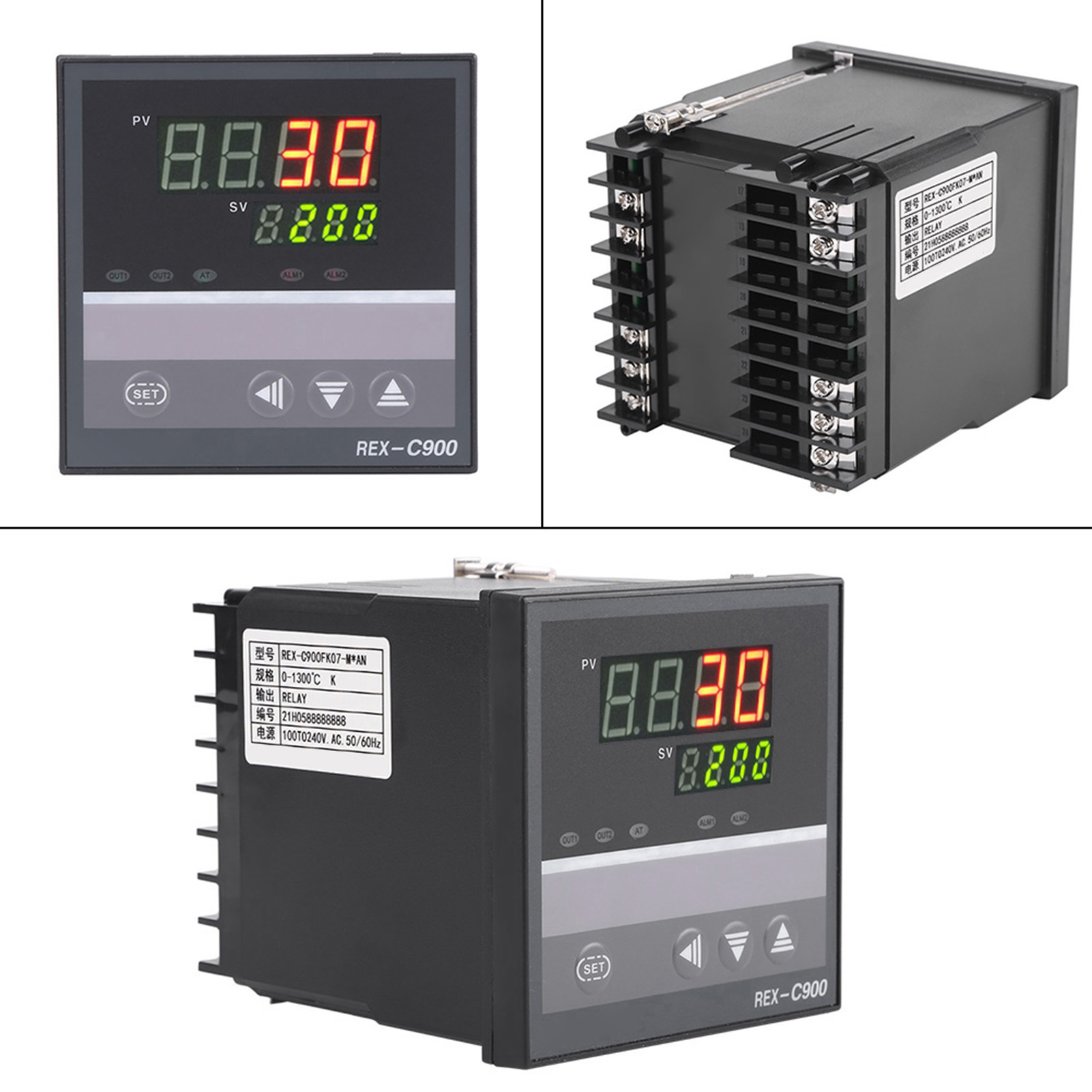 Rex-c900 Intelligenter Temperaturregler Relaisausgang