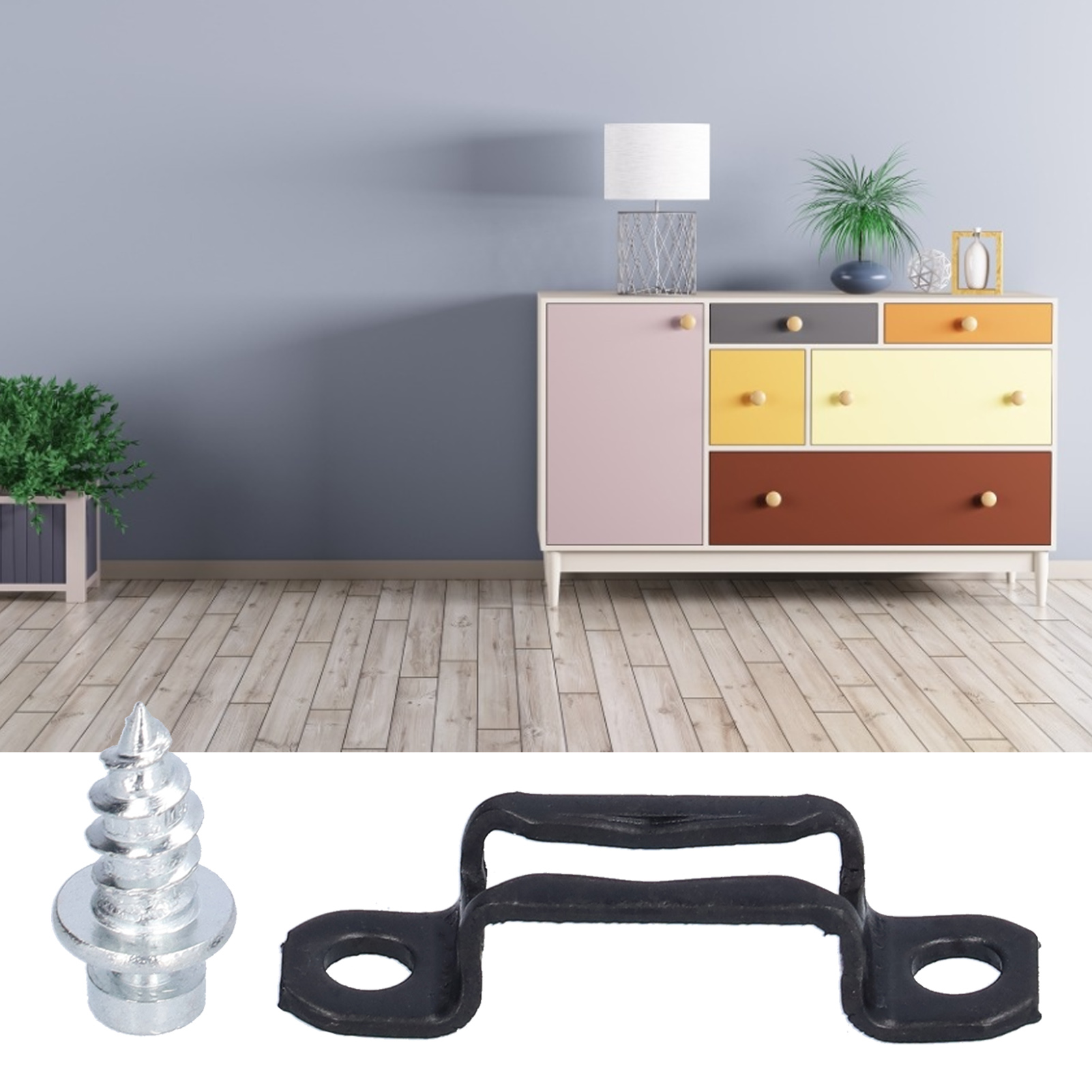 60 Sets/verkauf Von Unsichtbaren 2-in-1-verbindern, Halb- Und Durchgangsverbindern, Verdeckten Schiebeverbindern Und Durchgangsloch-zubehör