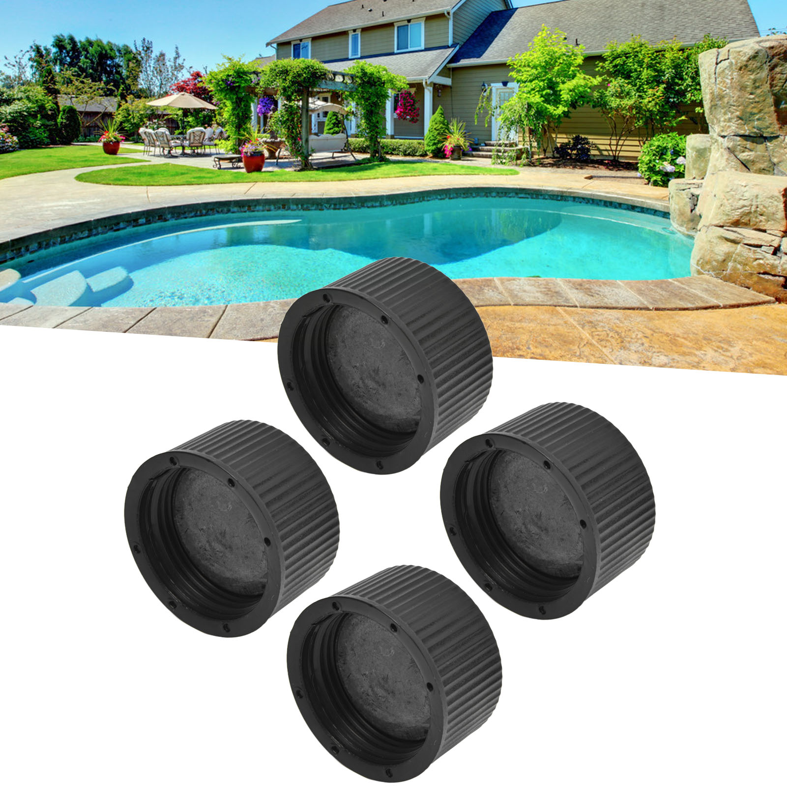 4-teiliges Hayward Pool-sandfilter-zubehörset: Ablaufabdeckungsset Für Den Sandfilter