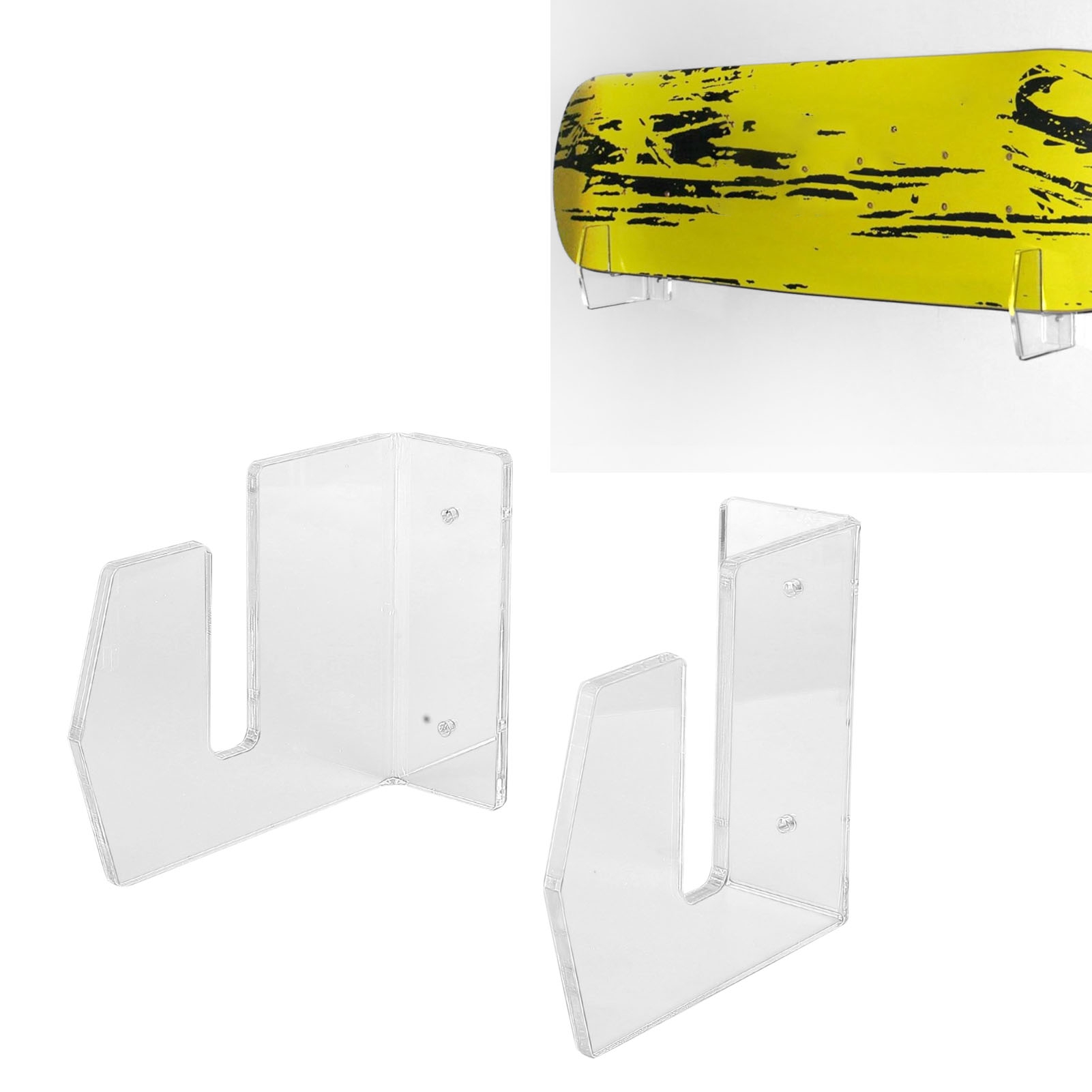 1 Paar Wandhalterungen Für Skateboards, Ständer Für Skateboard-fans, Skateboard-ständer, Ständer Für Sammler-elektro-skateboards