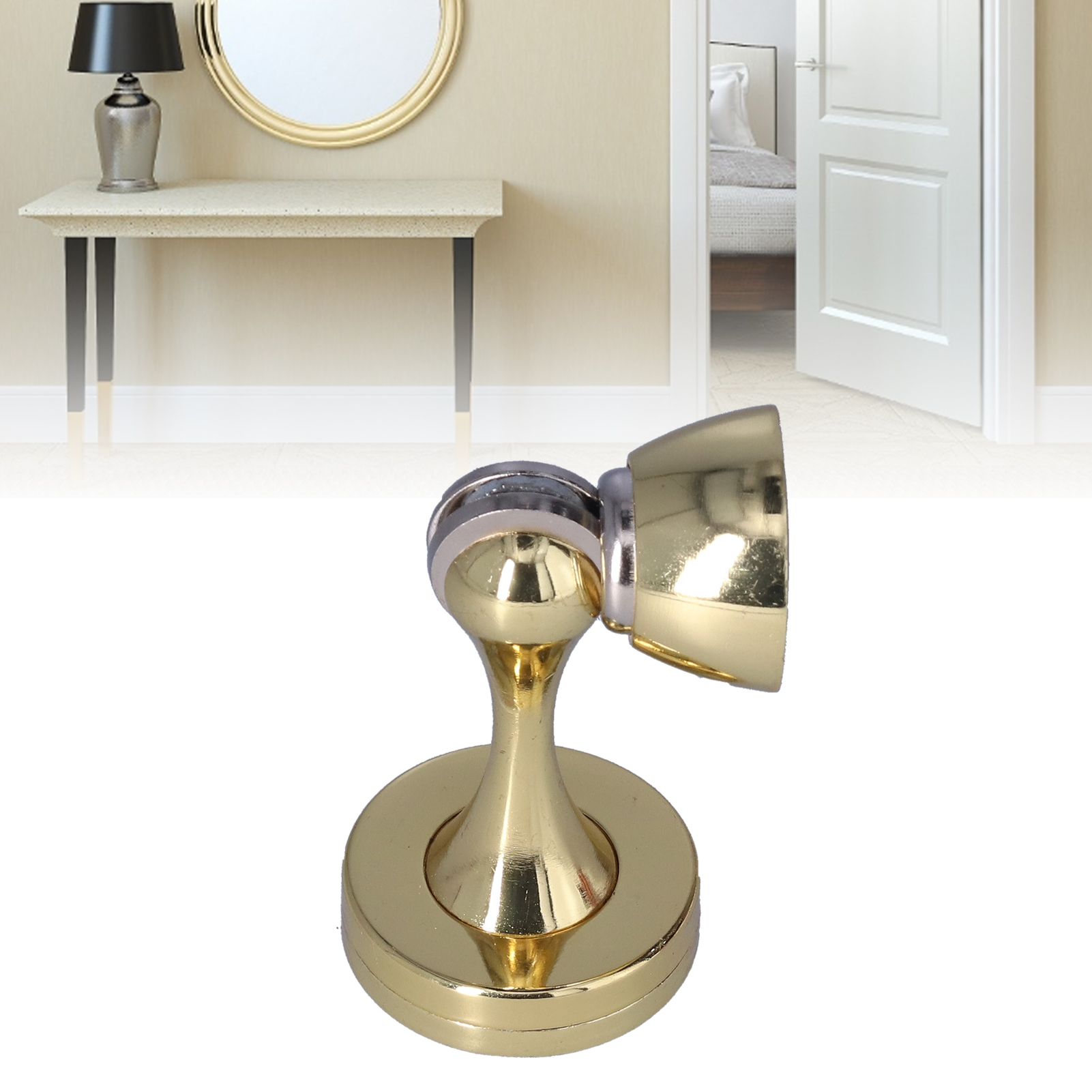 Verstärkter Türstopper Für Schlafzimmer, Stoßdämpfender Bodenstopper, Wandstopper, Badezimmertürstopper, Leistungsstarker Magnetischer Stoßdämpfender Türstopper, Wc-türstopper
