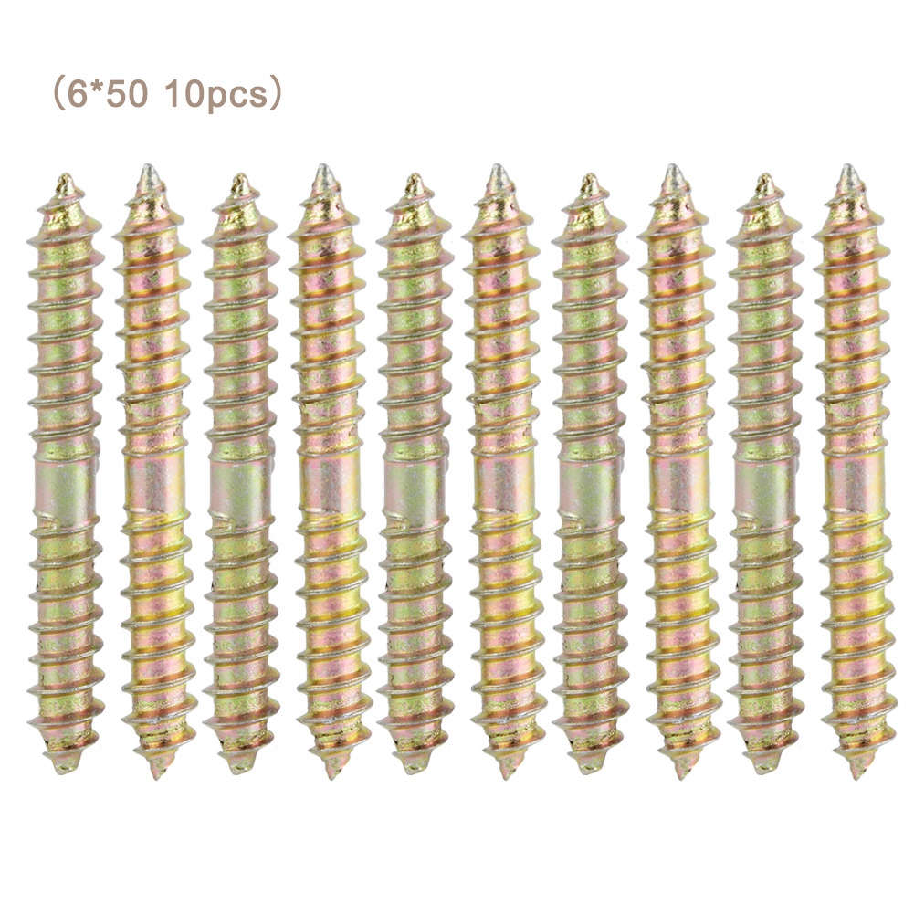 10 Doppelseitige, Spitze Selbstschneidende Schrauben