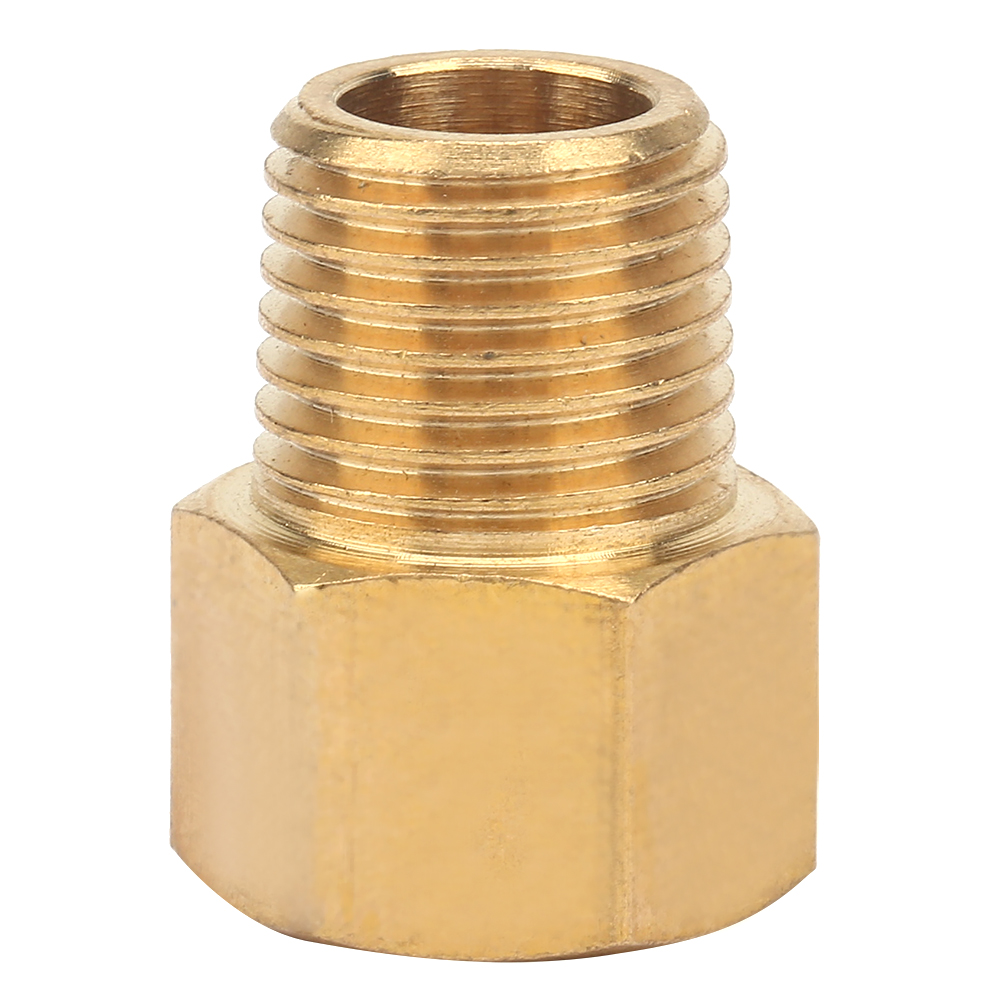 Industrieller Manometeradapter Aus Messing, Bspt-außengewinde Auf Npt-innengewinde