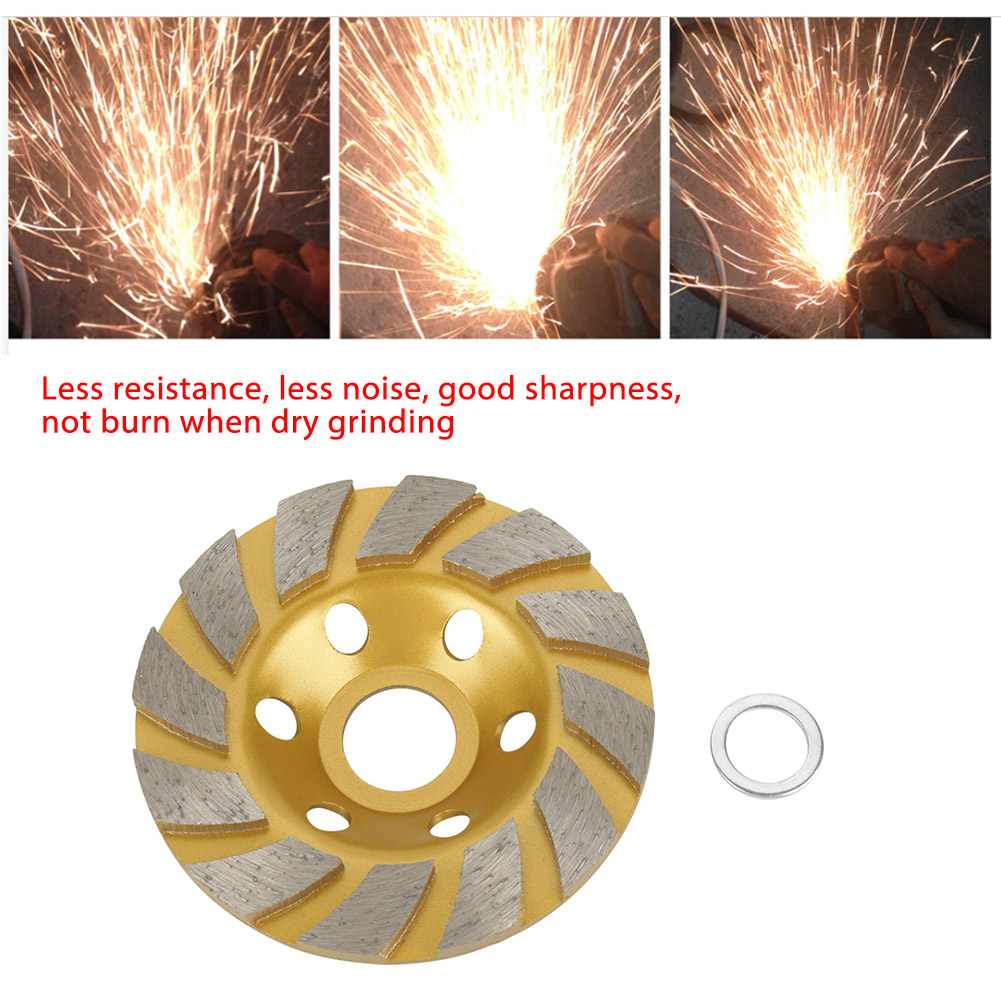 100 Mm X 4,5 Mm Diamantschleifscheibe Für Betoneimer/-platte