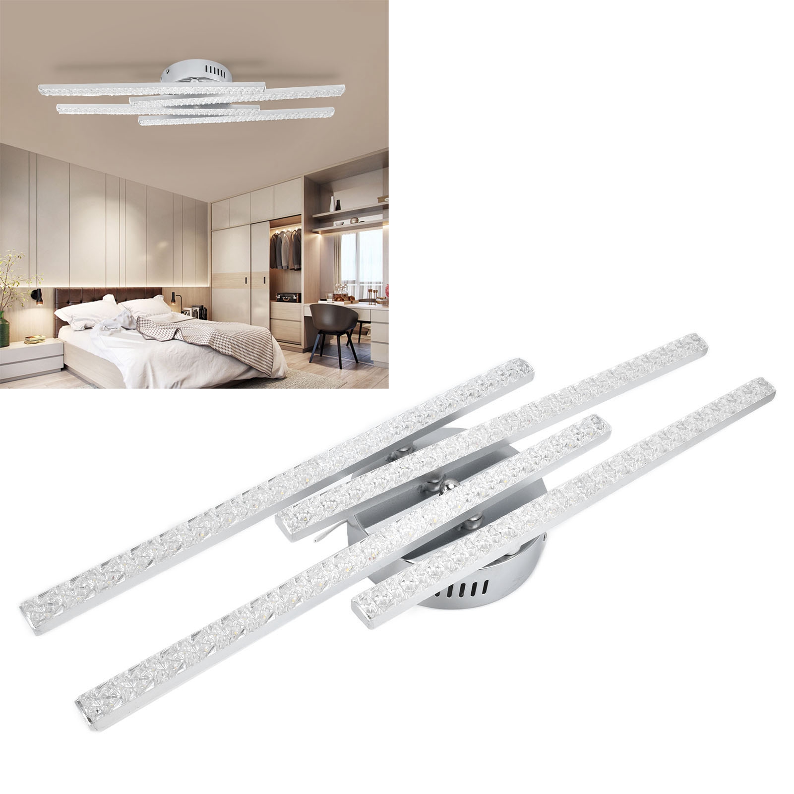 Led-deckenleuchte Im Modernen Nordisch-minimalistischen Stil, Ideal Für Schlafzimmer, Wohnzimmer, Büro Und Esszimmer. Schlichte, Dekorative Leuchte, Ce- Und Rohs-zertifiziert, Weißes Licht.