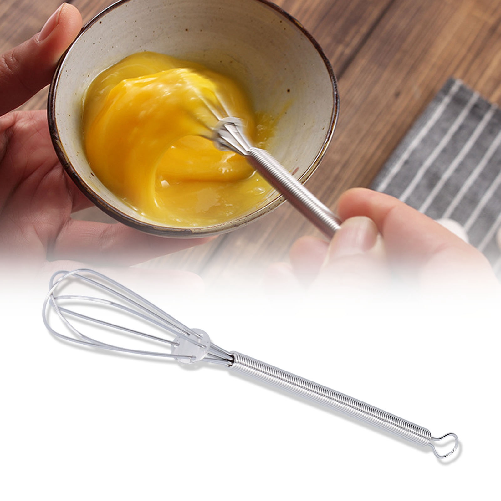 Handbesen Für Den Hausgebrauch, Tragbarer Sahnebesen, Mini-schneebesen, Schneebesen Zum Schlagen Von Eiern.