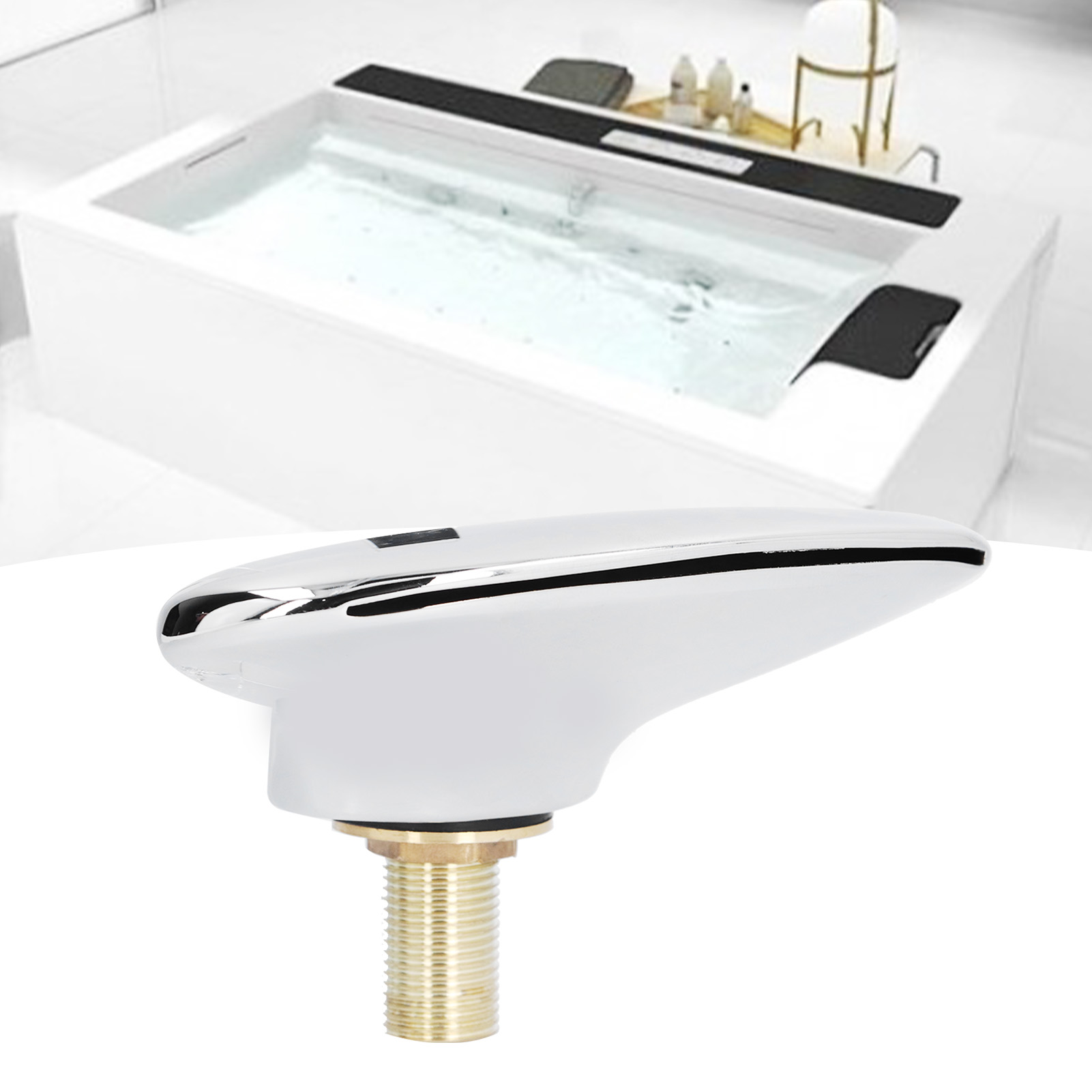 Wasserfall-duscharmatur Für Pool/spa Mit 4-punkt-außengewinde, Duschkopf, Bad- Und Massagezubehör