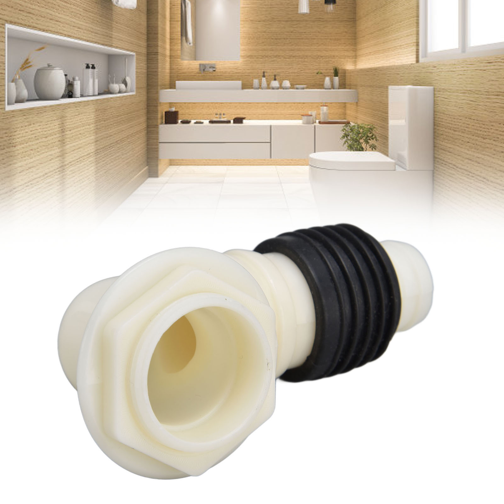 Quadratischer Bodenablauf Für Badezimmer, Mehrzweck-schwerkraftbodenablauf Für Balkon, Selbstabdichtender Kupferbodenablauf Mit Geruchshemmender Feder, Weißes Siphon-winkelstück.