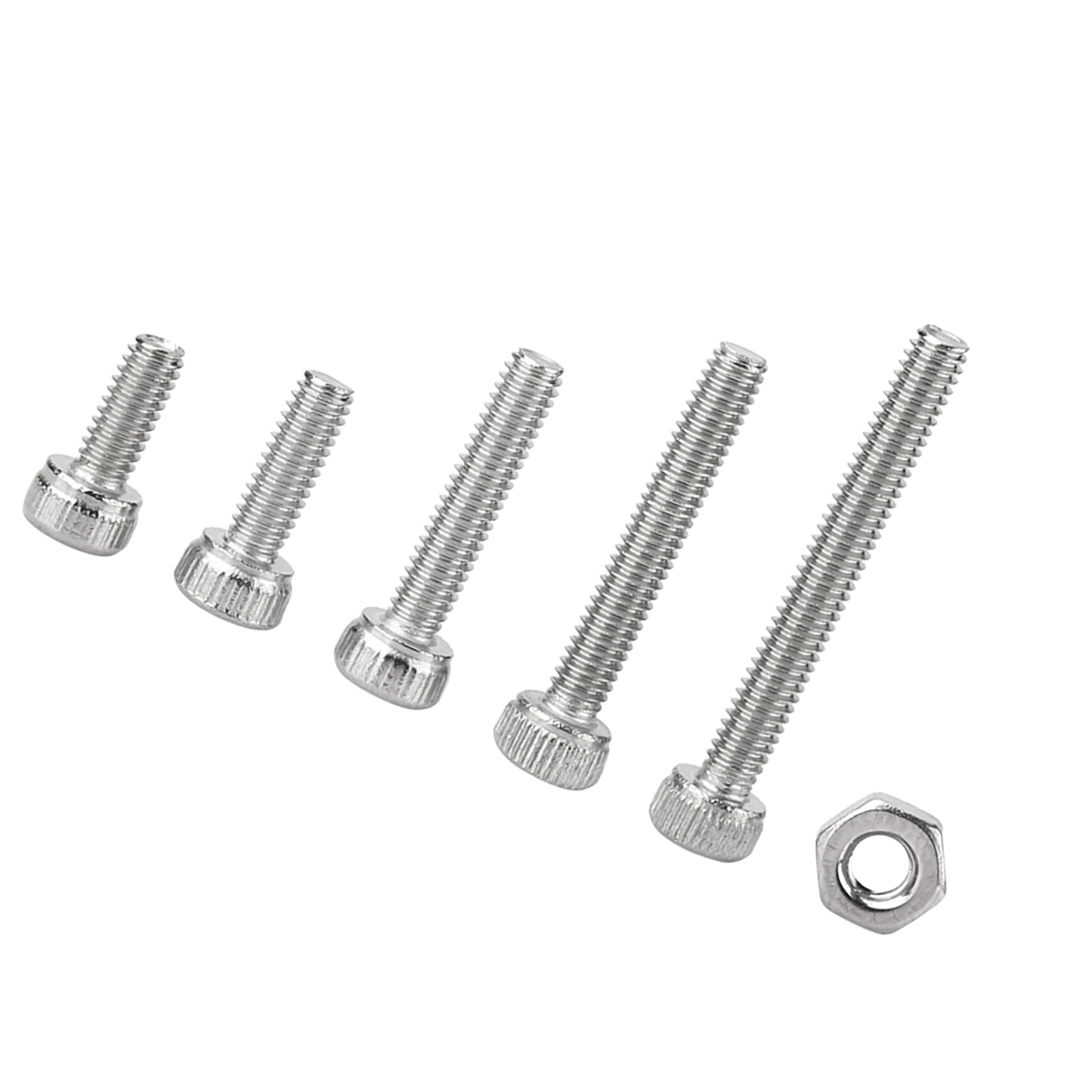 210 M2,5 Edelstahl 304 Innensechskantschrauben Mit Muttern (exportqualität)
