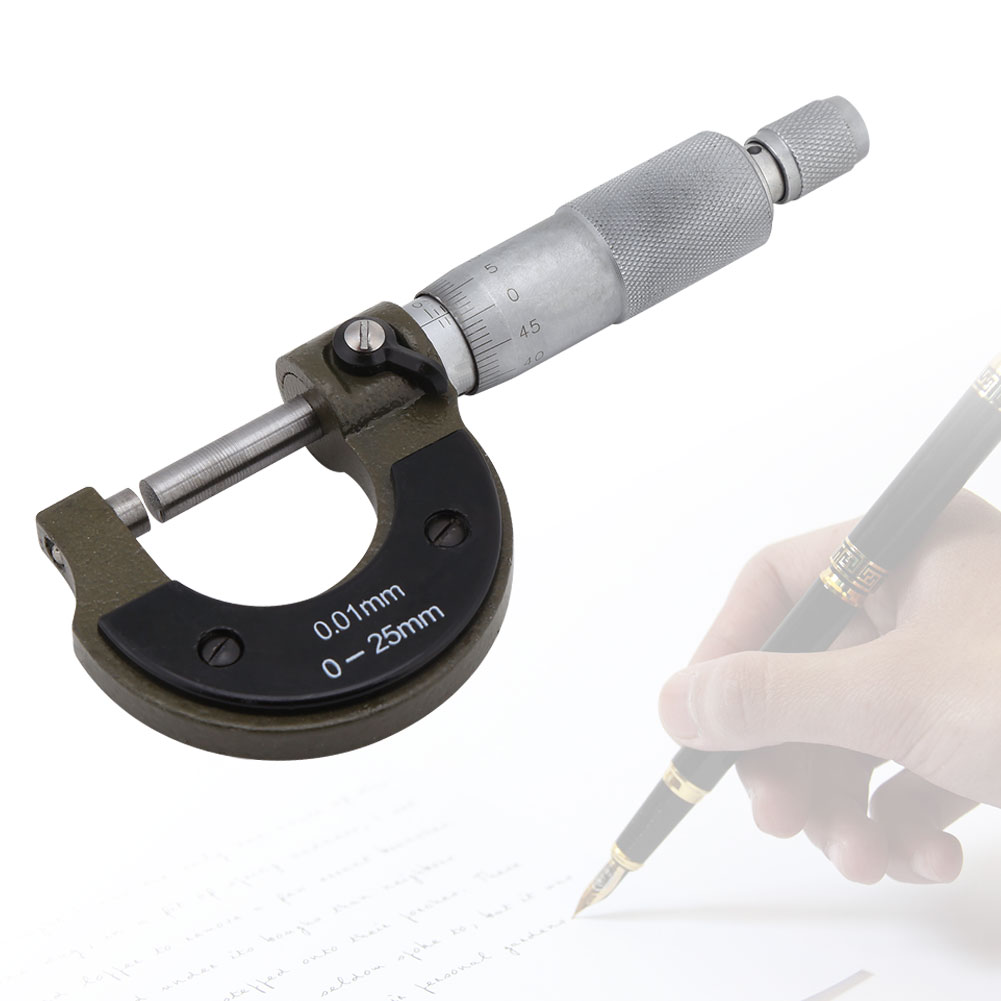 Externer Mikrometer In Eingelegter Legierung 0-25 Mm