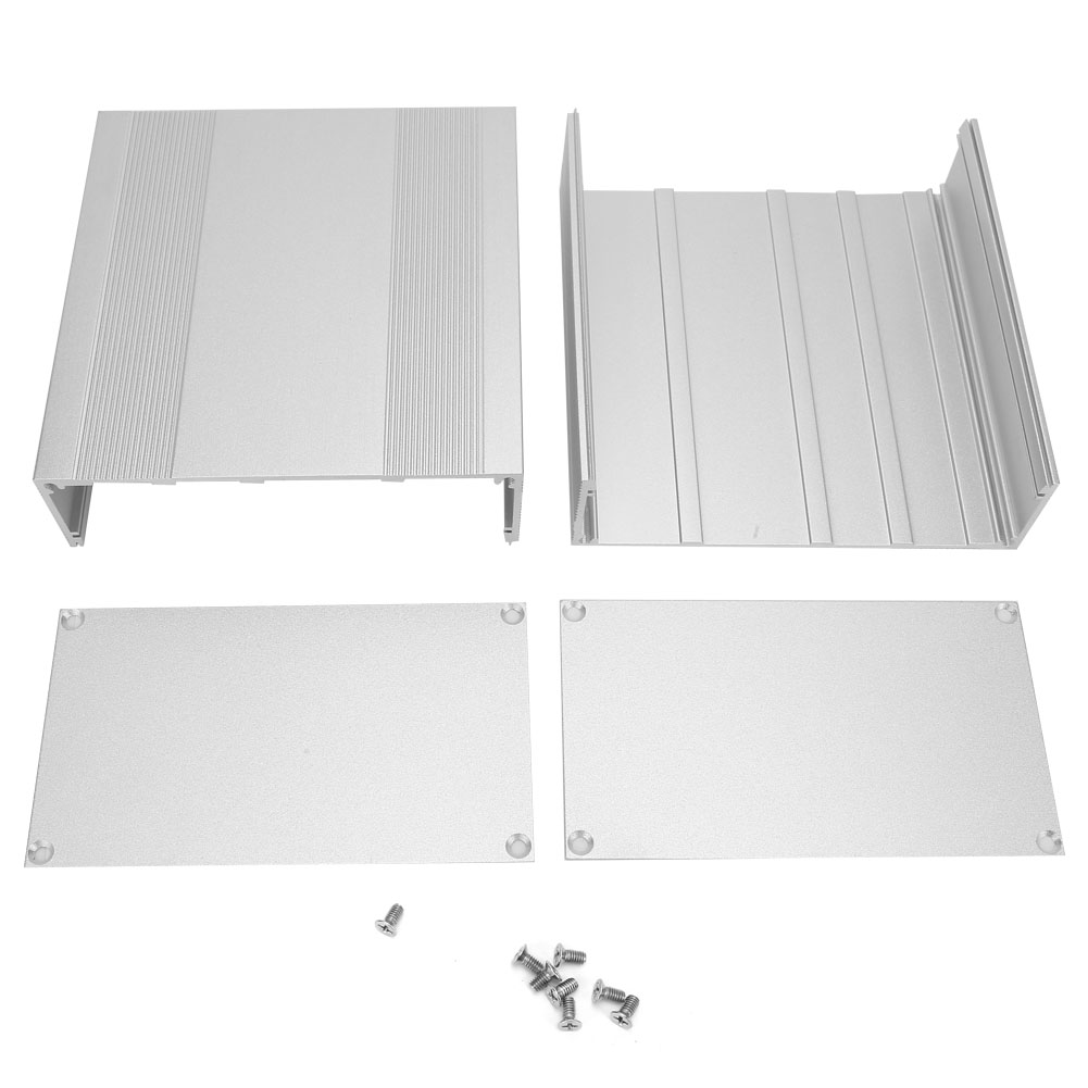Aluminium-verstärkergehäuse 82,2 X 145 X 150 Mm, Aluminiumgehäuse Für Hifi-röhrenverstärker, Geteiltes Aluminiumgehäuse