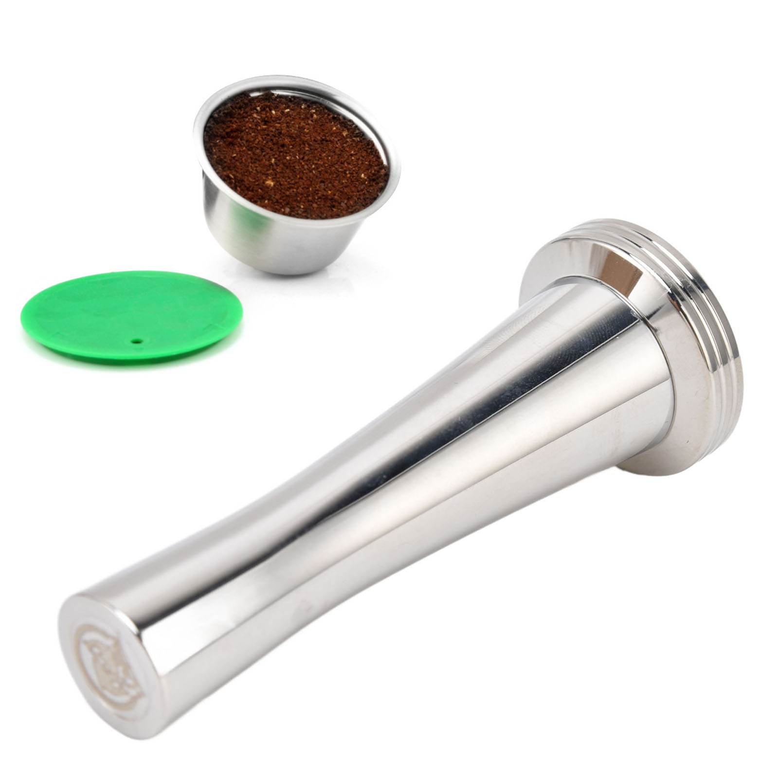 30-mm-kaffeetamper Aus Edelstahl, Massiver Illy-tamper Für Kaffeemaschinen