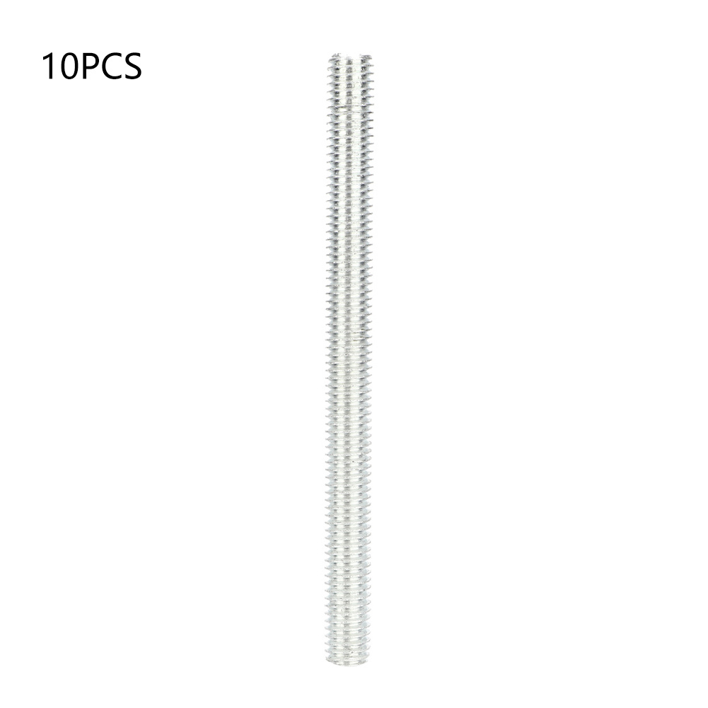 Satz Mit 10 T-förmigen Gleitstücken Für Die Holzbearbeitung, Gewindestange M8-100 Mm, Universalnut Typ 30/45