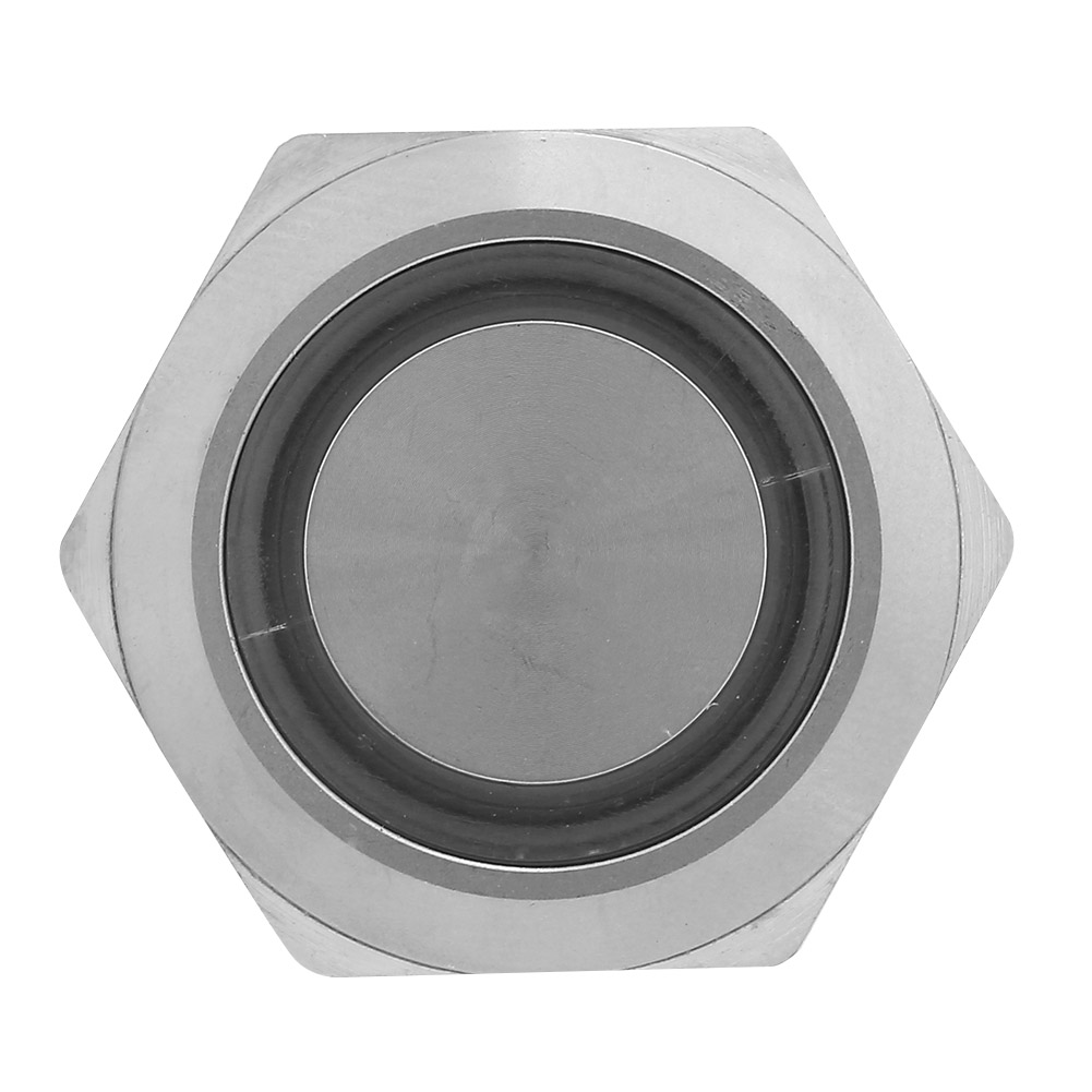 Bem-22-22ds Selbstverriegelnder Metall-drucktaster Aus Edelstahl, 12 V Dc, 6 Pins, 22 Mm (20 Stück/box)
