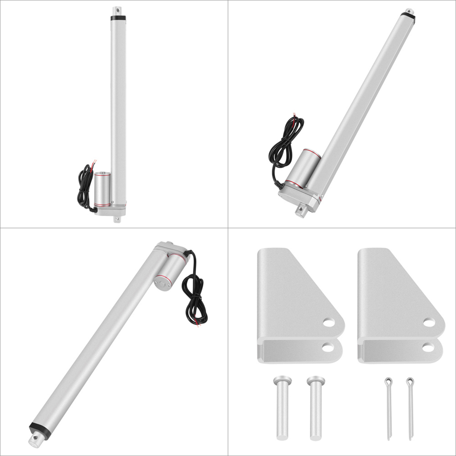 12-v-linearteleskopstange Mit 400 Mm Hub