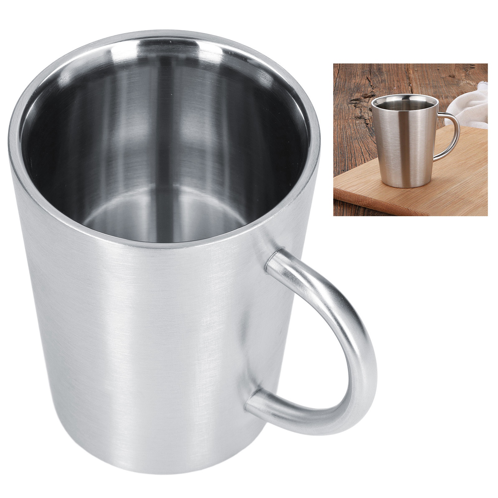 Farbenfroher, Doppelwandiger Edelstahl-isolierbecher Mit 350 Ml Fassungsvermögen, Hitzebeständig, Für Kaltgetränke, Bier, Kaffee Oder Als Reisebecher.