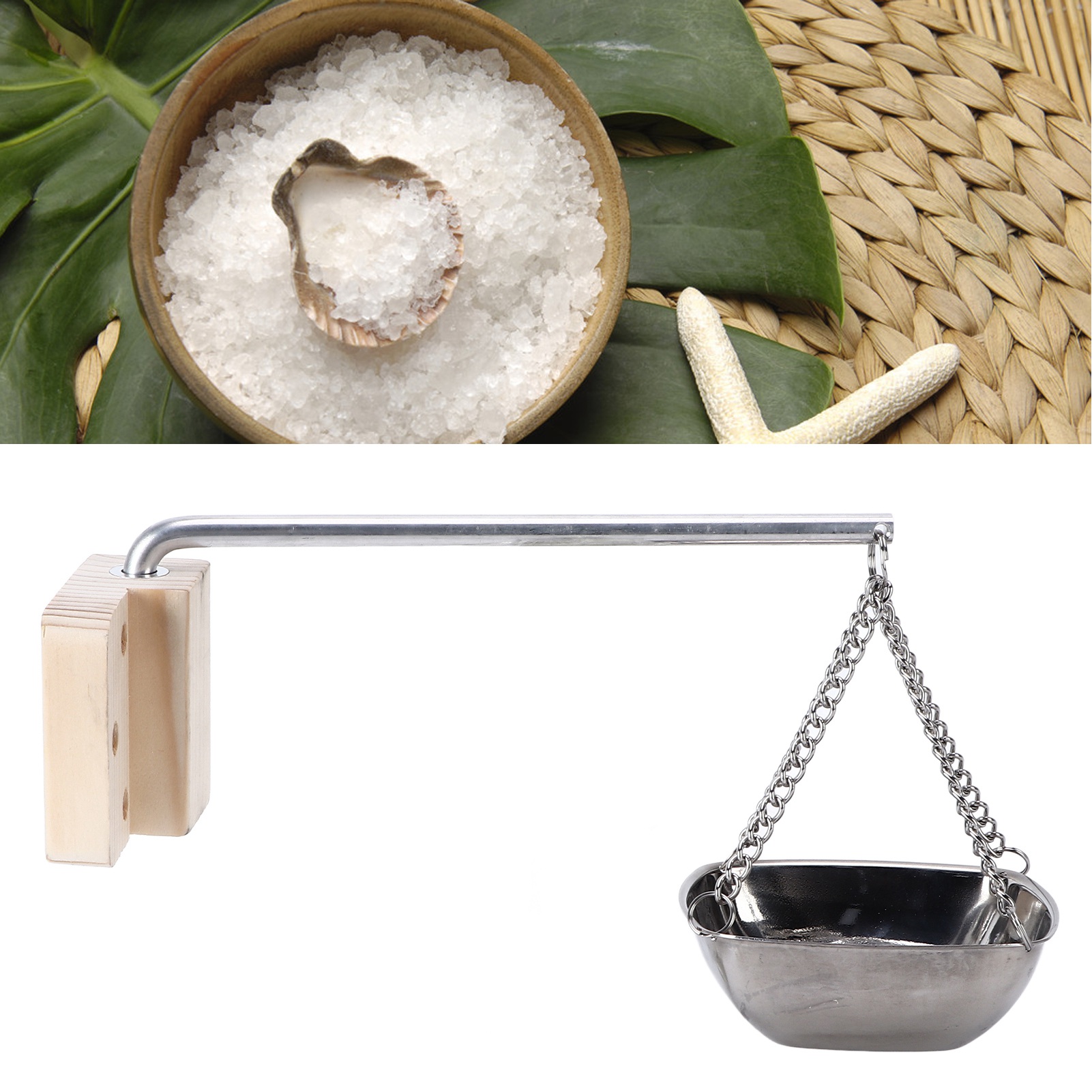 Quadratische Schale Für Ätherische Öle In Der Trockensauna, Schale Für Ätherische Öle In Der Sauna, Saunazubehör