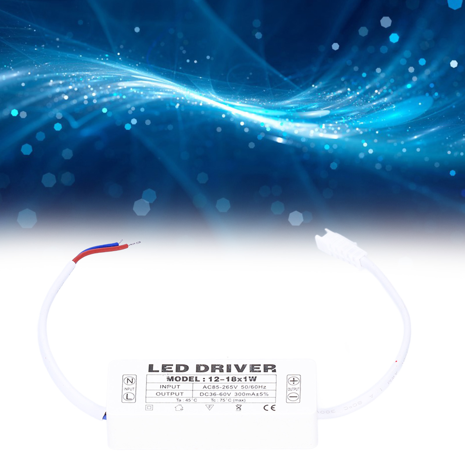 300ma Konstantstrom-led-treiber, Ac85-265v Eingang, 36-60v Dc Ausgang, Leistungstreiberanschluss, Transformator Für Led-lampe.