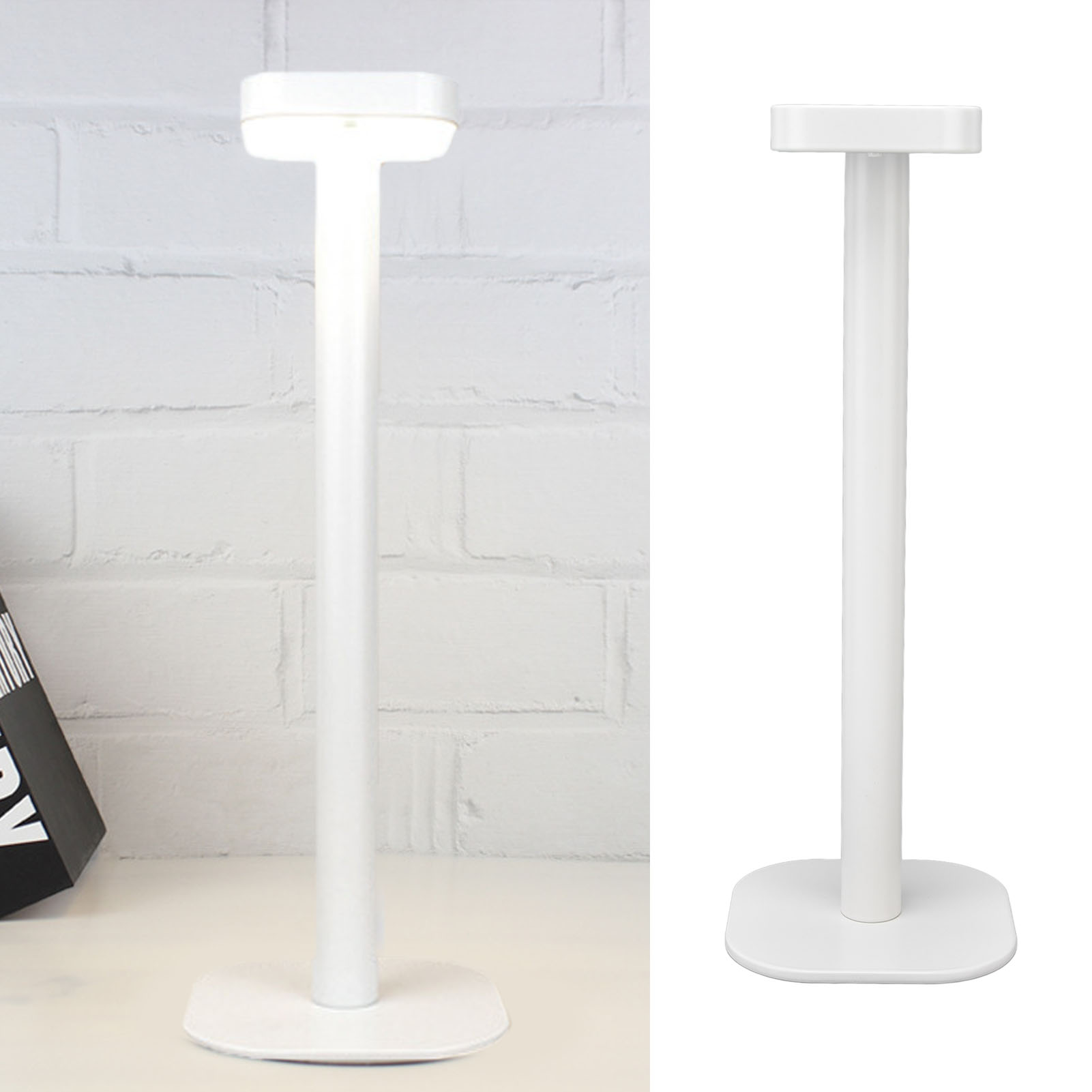 Schreibtischlampe Mit Led-beleuchtung Aus Aluminiumlegierung, Schutzart Ip54, Einstellbare Helligkeit, Usb-aufladbar, Ideal Zum Arbeiten, Lesen Und Essen.