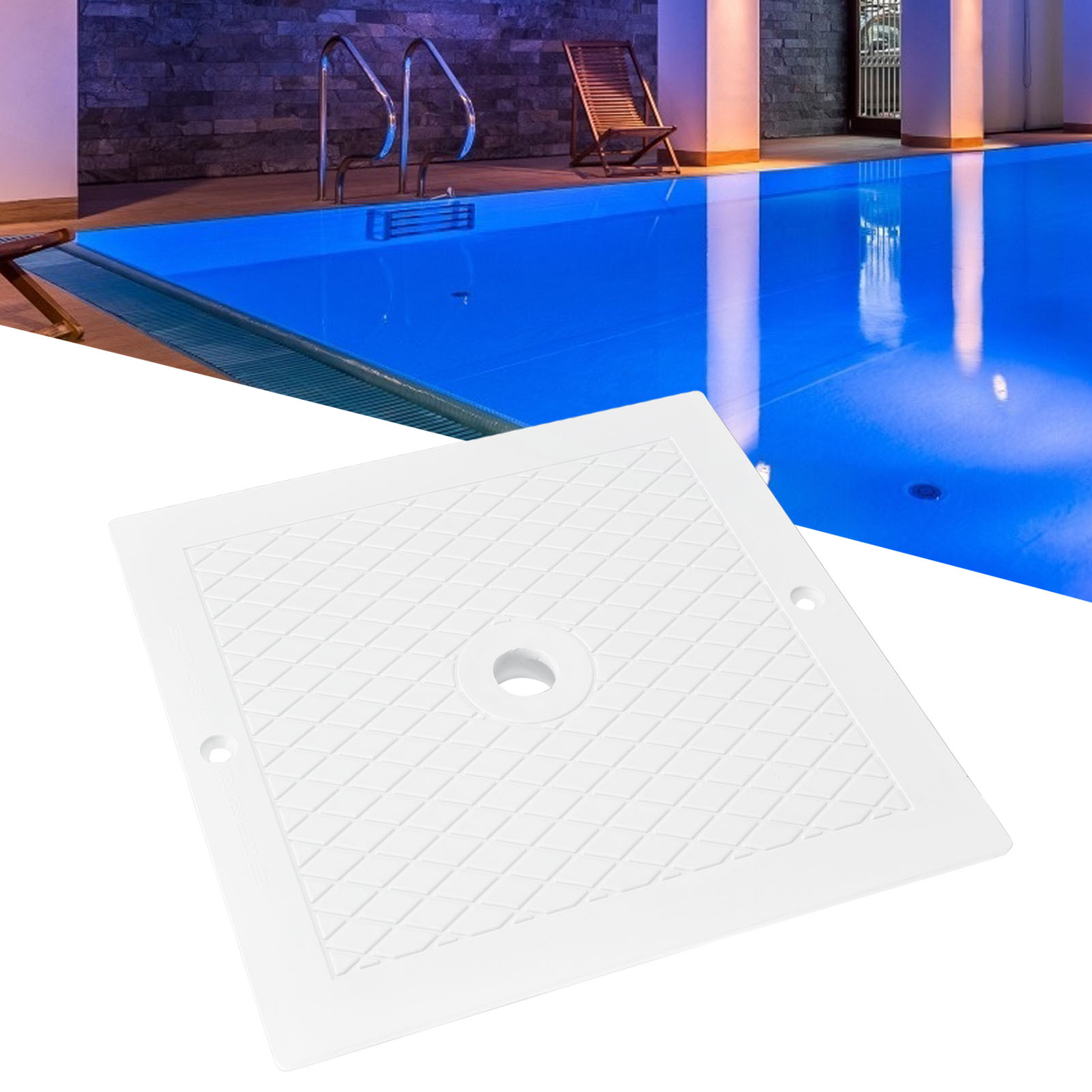 10" Quadratische Skimmerabdeckung (25,5 Cm) Sp1082 Poolzubehör