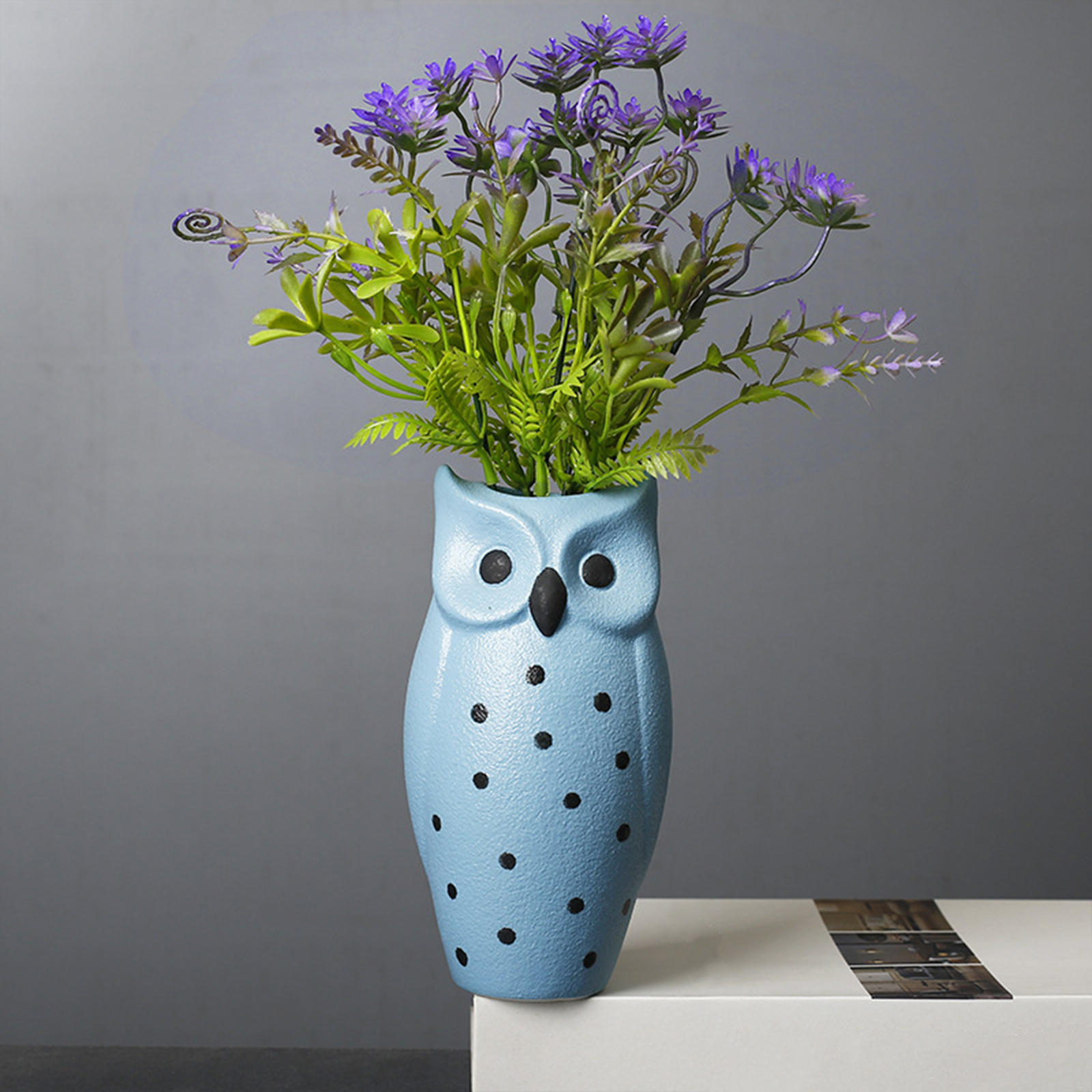 Luxuriöses Trockenschleierkraut Mit Vase: Kreatives Blumenarrangement Für Das Wohnzimmer, Weiße Porzellanvase, Keramik-tischdekoration, Weißes Schleierkraut