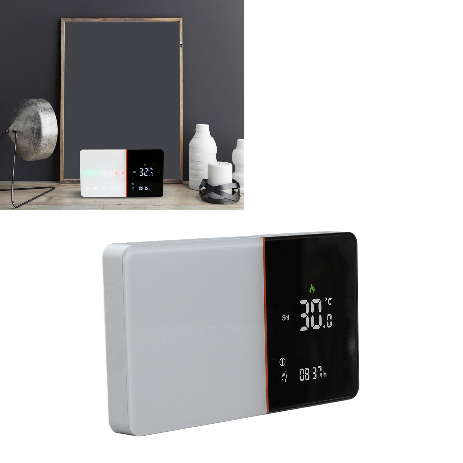 5a Lcd-haushaltsthermostat Für Die Warmwasserbereitung, Dualsensor Ac95240v Zur Heizungssteuerung.