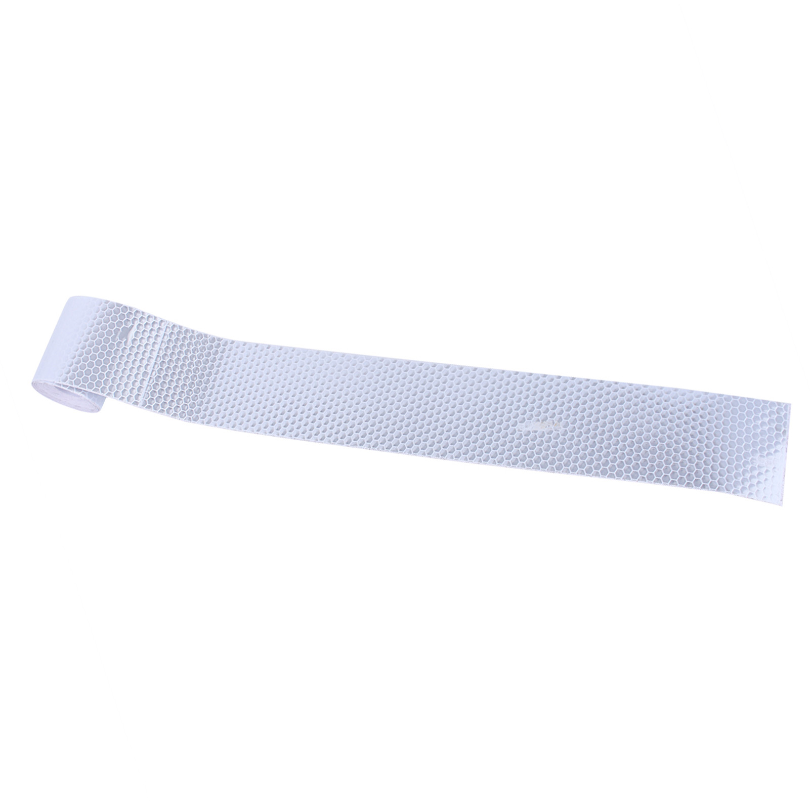 Schwarzweiße, Karierte Reflexfolie, Reflexband, Reflektierendes Signalband, 5 Cm X 3 M, Weiß.