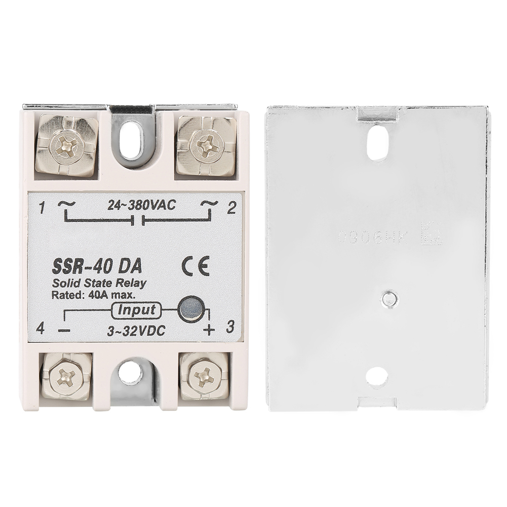 Einphasiges, Gleichstromgesteuertes Halbleiterrelais Ssr-40da 40a