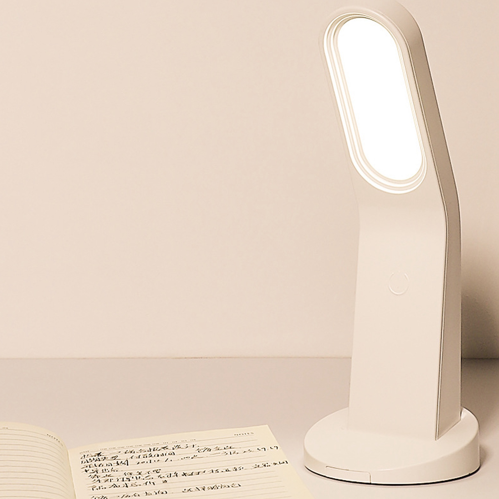 Wiederaufladbare Miniatur-led-schreibtischlampe Mit Tragbarer Touch-steuerung Und Dimmbarer Wandleselampe, Usb-aufladbar.