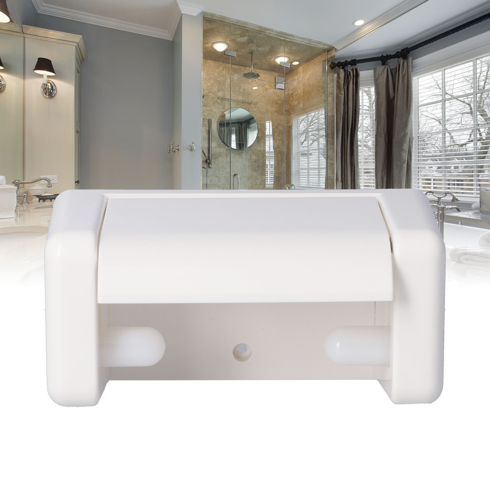 Toilettenpapierhalter, Toilettenpapierrolle, Praktische Serviettenbox