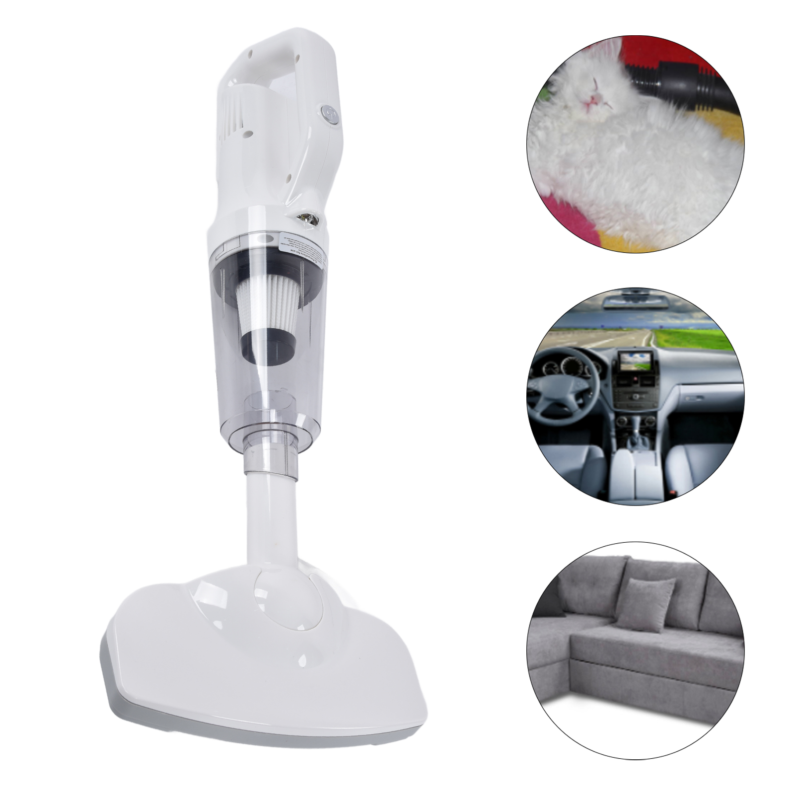0,53-liter-handstaubsauger, Mehrzweckstaubsauger Für Auto Und Haushalt, Hochleistungsstaubsauger Mit 12.000 Pa Saugkraft, Usb-wiederaufladbar.