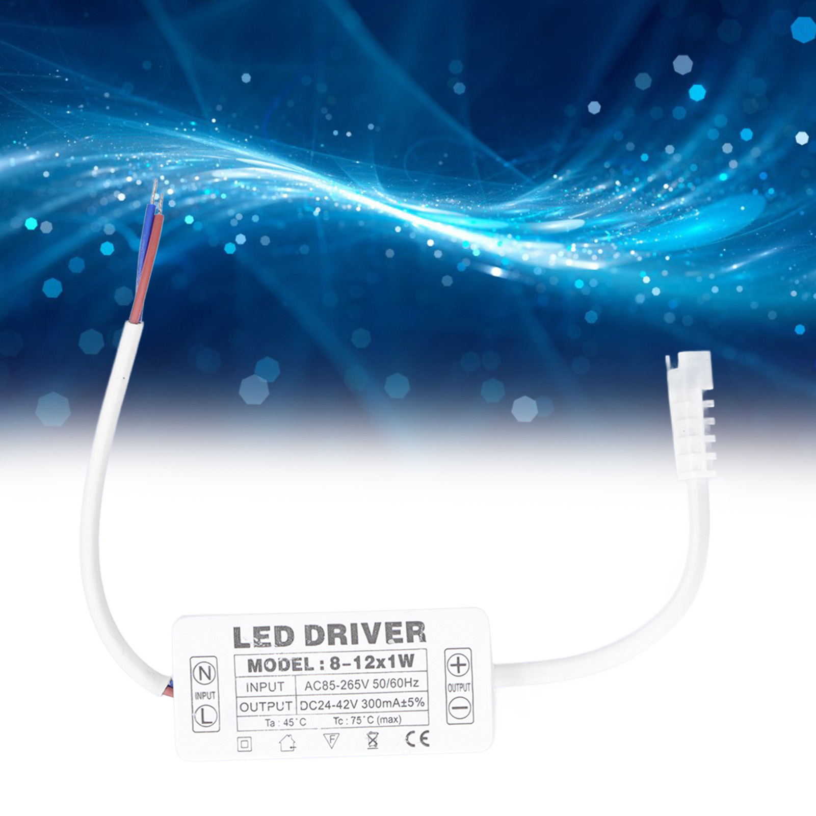 300ma Konstantstrom-led-treiber, Ac85-265v Eingang, 24-42v Dc Ausgang, Leistungstreiberanschluss, Transformator Für Led-lampe.