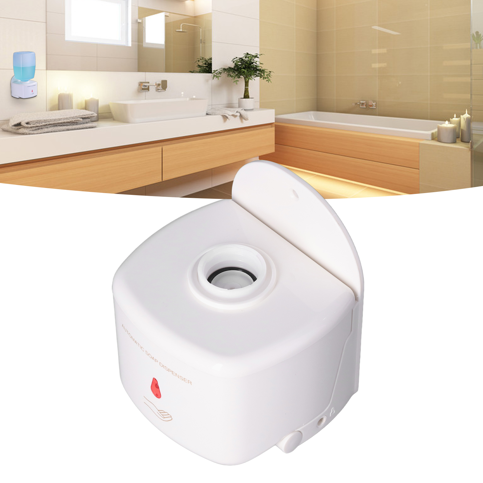 Automatischer, Sensorgesteuerter Seifenspender Für Hotels Und Privathaushalte, Intelligenter Handdesinfektionsmittelspender Mit Infrarotsensor
