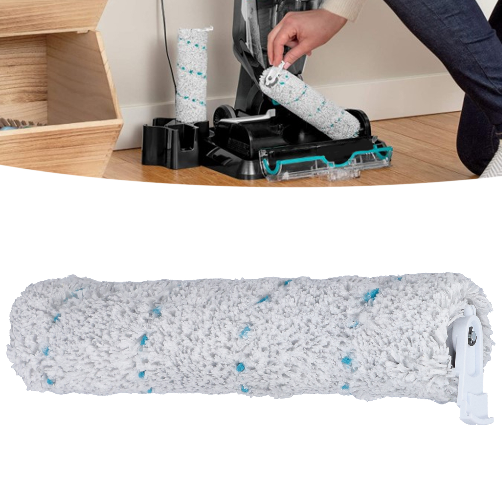 Geeignet Für Den Kabellosen Kehr-/waschroboter Bissell 2787/2554 Crosswave Max Mit Mehrzweckwalze Zum Waschen Und Reinigen Verschiedener Oberflächen.