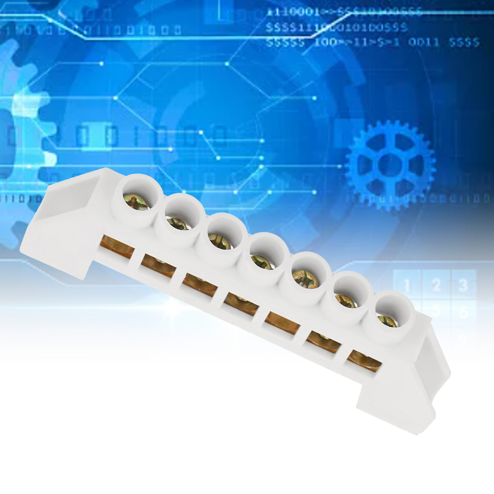 10 Weiße Kupferanschlüsse Für 7-bit-brücke