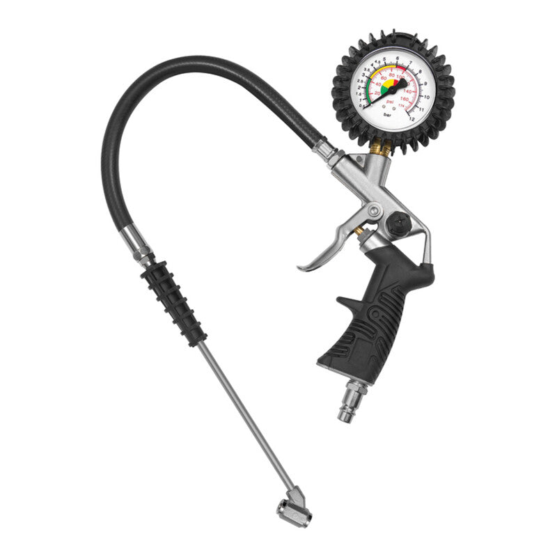 [neuwertig] B-ware Riegler Reifenfüllmesser Standard-handreifenfüllmesser 0-12 Bar 63mm Ungeeicht