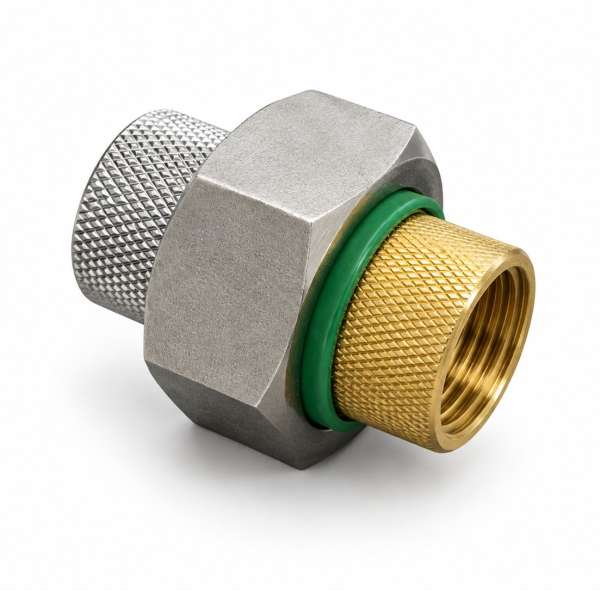 Isolierverschraubung Dn15 2x 1/2" Ig Flachdichtend Isiliertrennverschraubung Bei Mischinstallation