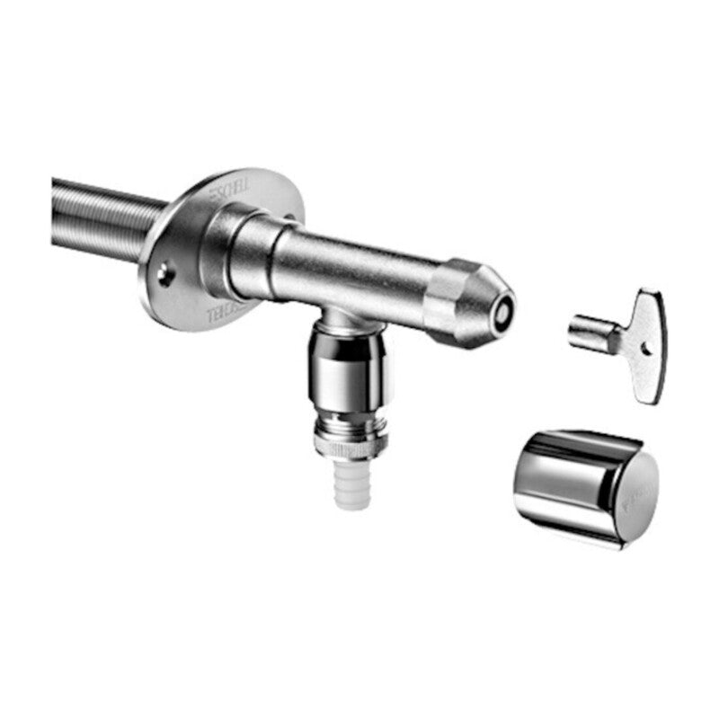[neuwertig] B-ware Schell Außenarmatur Wanddurchführung Polar Ii Dn 15 Frostsicher Messing