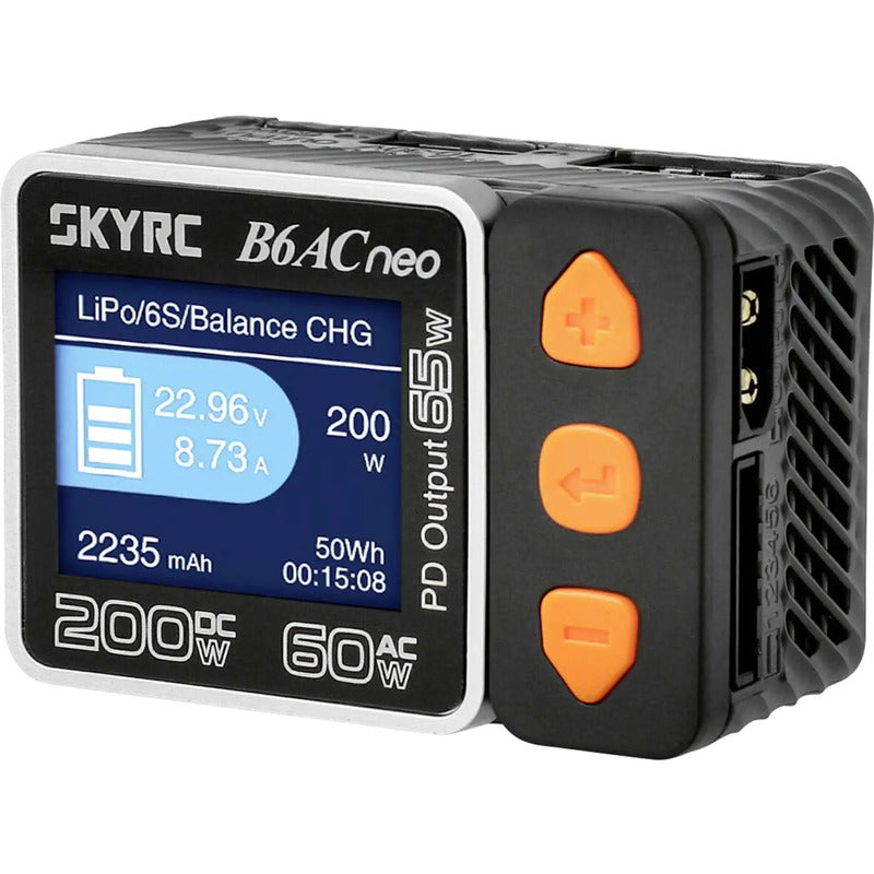 [neuwertig] B-ware Skyrc Modellbau Ladegerät Lader B6ac Neo Lipo Liion Nimh Blei Akku Rc Ladegerät