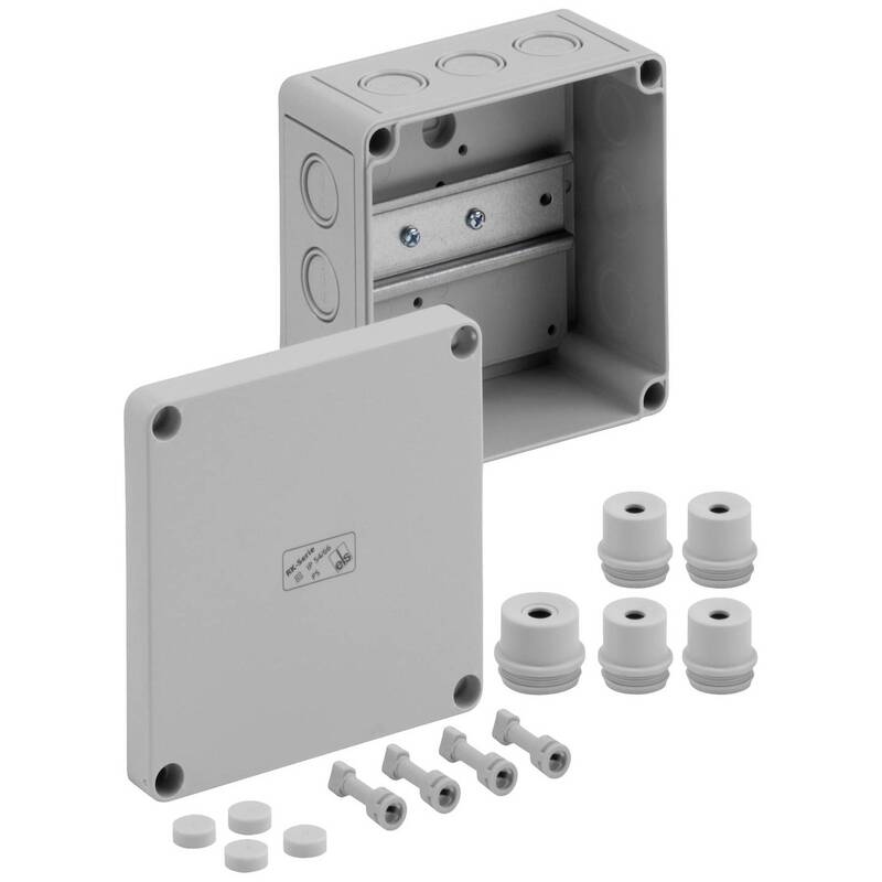 [gebraucht] B-ware Spelsberg Reihenklemmen-gehäuse Rk 4/12-l Ip66 Grau 130x130x75mm Halogenfrei