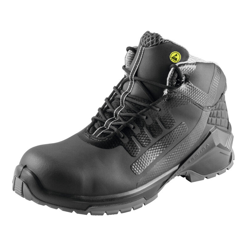 [neuwertig] B-ware Steitz Secura Schnürstiefel Sicherheitsschuh Eu 41 Vario Dynamics Sst S3 Schwarz