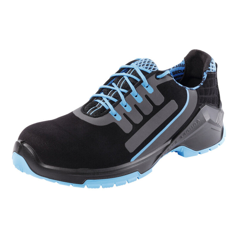 [neuwertig] B-ware Steitz Secura Sicherheitsschuh Vario Dynamics Pro S3 Esd Größe 47 Schwarz Blau