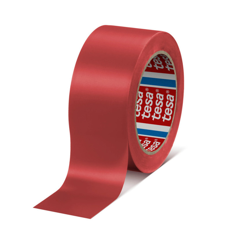 Rotes Bodenmarkierungsband 50 Mm X 33 M Pvc-klebeband Bodenmarkierung