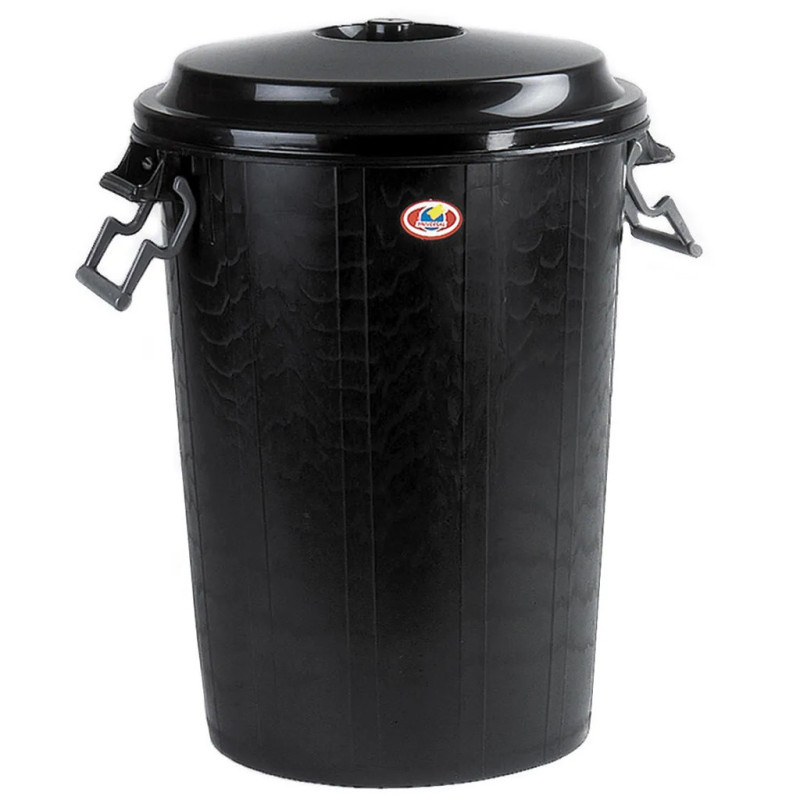 100-liter-mülleimer Mit Deckel Polyethylen Abfall- Und Recyclingbehälter Für Zuhause, Büro Und Den Außenbereich