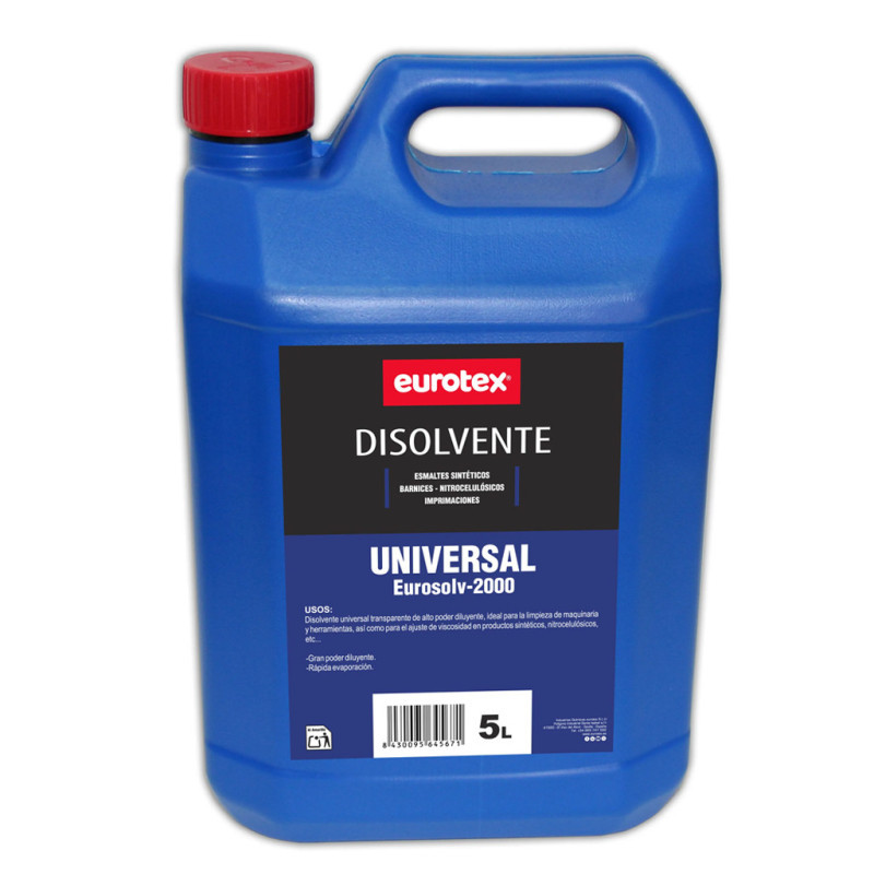 Universal-lösungsmittel 5 L Synthetisches Lösungsmittel Für Lacke, Grundierungen, Farben Und Spachtelmassen Reinigen Und Ver
