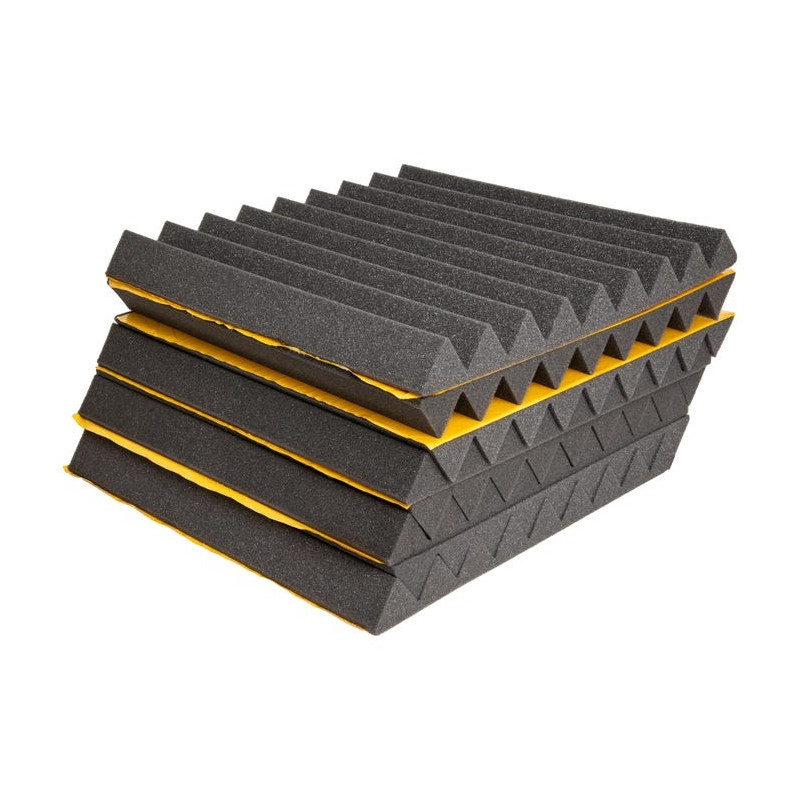 Akustikpaneel Aus Polyurethan, 45 X 45 Cm Plattengröße: 1,62 M² Schallabsorbierender Schaumstoff Selbstklebendes Paneel