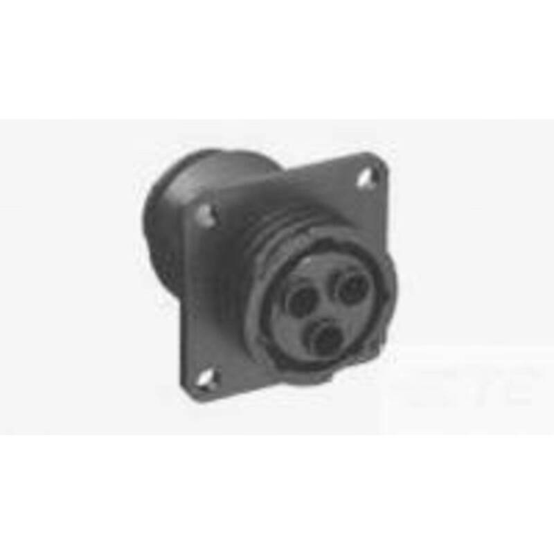 [neuwertig] B-ware Te Connectivity Rundstecker Stecker Gerade Cpc 1977888-1 3-polig 180°