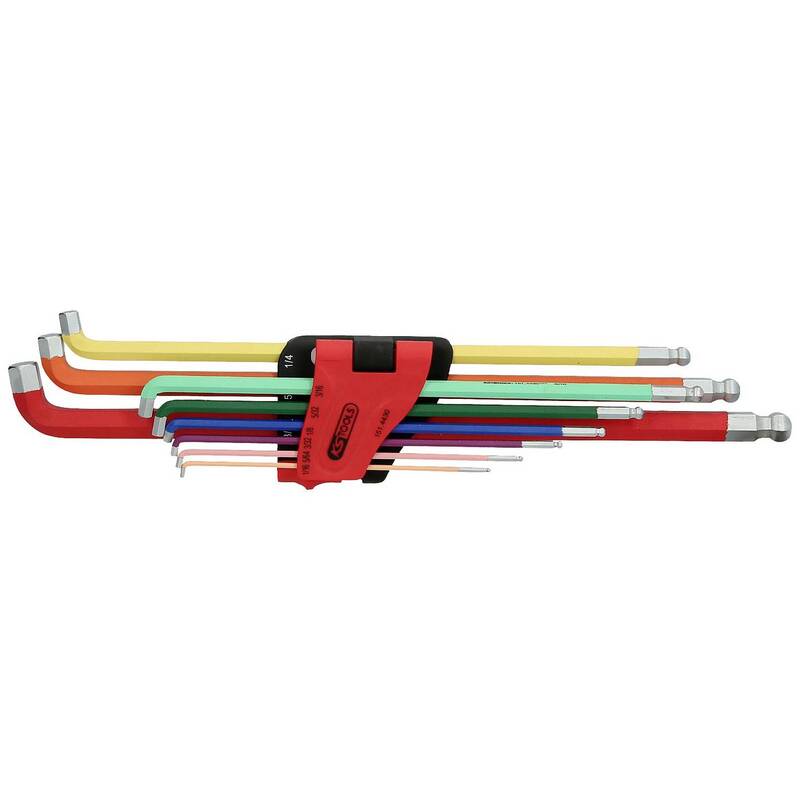 [neuwertig] B-ware Ks Tools Winkelschraubendreher Innen-sechskant Set 1/16-3/16 Zoll 8 Teile