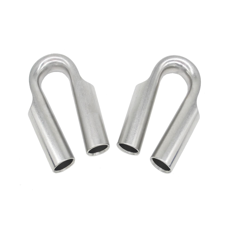 Edelstahl-drahtseilschlingen, Hochleistungsschlingen, Geeignet Für 14 Mm (9/16 Zoll) Kabel, 2er-pack